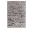 Tapis De Salon Rift En Polyester - Gris Anthracite - 160x230 Cm