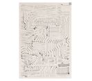 Tapis De Salon Dale En Polyester - Beige - 200x290 Cm