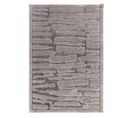 Tapis De Salon Rift En Polyester - Gris Anthracite - 200x290 Cm