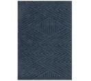 Tapis De Salon Jogan En Laine - Bleu - 120x170 Cm