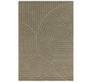 Tapis De Salon Jogan En Laine - Vert Kaki - 200x290 Cm