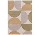 Tapis De Salon Curvo En Polypropylène - Beige - 200x290 Cm