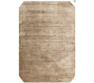 Tapis De Salon Moderne En Viscose Shaft En Viscose - Beige - 160x230 Cm