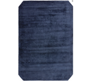 Tapis De Salon Moderne En Viscose Shaft En Viscose - Bleu - 200x290 Cm