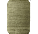 Tapis De Salon Moderne En Viscose Shaft En Viscose - Vert - 200x290 Cm