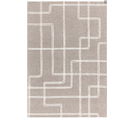 Tapis De Salon Pure Laine Linea En Laine - Gris - 200x300 Cm