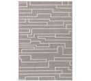 Tapis De Salon Moderne Cant En Polyester - Gris - 80x150 Cm