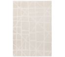 Tapis De Salon Tissé Plat Fjord En Polyester - Beige - 80x150 Cm