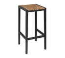 Tabouret Carré De Bar - Hauteur 75 cm - Lot De 2 -