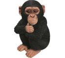 Bébé Chimpanzé En Résine 31 Cm