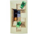 Serviette De Plage Minecraft - 140 Cm X 70 Cm