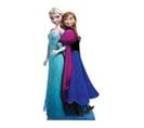 Figurine En Carton Elsa et Anna Dos à Dos La Reine Des Neiges Disney -haut 162 Cm