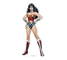 Figurine En Carton Wonder Woman (année 60) Mini Format Hauteur 92 Cm