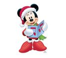 Figurine En Carton Minnie Mouse à La Chorale De Noël -haut 93 Cm