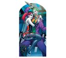 Figurine En Carton Passe-tete Harley Quinn Et Le Joker Armé Dc Comics Hauteur 192 Cm