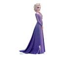 Figurine En Carton Elsa La Reine Des Neiges 2 En Robe Violette Disney Hauteur 181 Cm