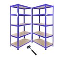 Monster Racking 1 Rayonnage D'angle T-rax Et 2 Rayonnages T-rax, Bleus