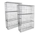 Lot De 6 Paniers De Gabions 100 X 50 X 30