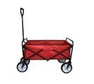 Chariot Pliable De Jardin – Rouge