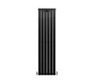 Radiateur Plat Noir Mat 160 Cm X 42 Cm