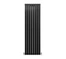 Radiateur Plat Noir Mat 180 Cm X 56 Cm