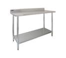 Table De Travail Pour Cuisine En Inox - 120 Cm