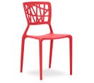 Chaise Viena Rouge