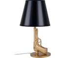 Lampe De Table Design En Métal - Woody Doré