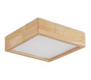 Plafonnier LED En Bois Design Scandinave - Lares Bois Naturel