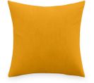 Coussin Carré En Velours (45x45 Cm) - Lenay Jaune