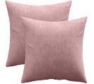 Lot De 2 Coussins En Velours - Housse Et Garnissage -  Lenay Rose Or