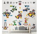 74 Stickers Mickey Mouse Roadster Racers Disney Walltastic