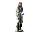 Figurine En Carton Johnny Depp - Capitaine Jack Sparrow Hauteur 183 Cm