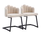 Lot De 2 Chaise Beige