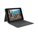 Clavier Et Étui  Rugged Folio Pour Apple 10. 2inch iPad 7eme Génération, 8eme Génération  Noir