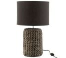 Lampe à Poser Béton et Coton "scratch" 46cm Gris