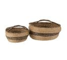 Lot De 2 Paniers Ronds "zostère" 60cm Naturel