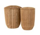 Lot De 2 Paniers En Jute "dantya" 58cm Naturel