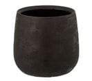 Cache-pot En Céramique "irrégulier" 22cm Noir