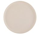 Assiette Plate En Céramique "marie" 33cm Crème