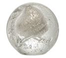 Presse-papier En Verre "bulle" 10cm Argent