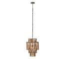 Lampe Suspension "4 Étages" 142cm Naturel