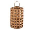 Lanterne Cylindrique "longue Rotin" 60cm Naturel