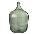 Vase Design En Verre "carafe" 56cm Vert