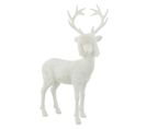 Statuette Déco "renne" 45cm Blanc