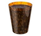 Bougie Parfumée "noa" 20cm Bois De Santal Marron