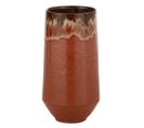 Vase Allongé En Céramique "aline" 40cm Rouge