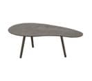 Table Basse Design "goutte" 90cm Noir