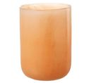 Vase Design En Verre "corrie" 23cm Corail