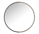 Miroir Mural Rond "alicia" 40cm Noir